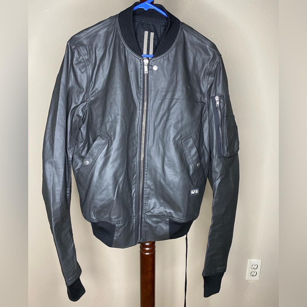 RICK OWENS DRKSHDW FLIGHT BOMBER, BLACK, SIZE MEDIUM, GREAT CONDITION
